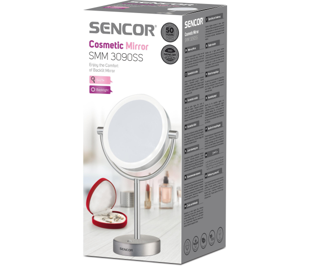 SENCOR Lustro kosmetyczne SMM 3090SS - 1440449 - zdjęcie 11